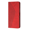 For Samsung Galaxy A36 5G Diamond Splicing Skin Feel Magnetic Leather Phone Case(Red)