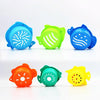 6 in 1 Baby Bath Toys Folding Music Cup Water Spray Beach Toys(Color Random Delivery)