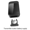 Wireless Doorbell, IP44 Waterproof, 280m Range, UK Plug, Black
