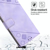 For Asus Zenfone 11 Ultra Skin Feel Embossed Leather Phone Case(Light Purple)