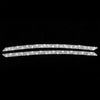 For Audi A4L / A5 Car Light Eyebrow Diamond Decoration Sticker, Left and Right Drive