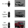 F621 Car Rotatable Turntable Silent Car Double Head Fan, Model: USB