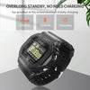 EX16T 1.21 inches LCD Screen Smart Watch 50m Waterproof, Support Pedometer / Call Reminder / Motion Monitoring / Remote Camera(Blue)
