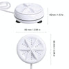 3 in 1 Portable Mini Washing Machine Ultrasonic Turbine Clothes Mini Washer with USB Cable Convenient for Travel