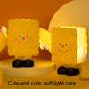 L47 Biscuit Night Light USB Ornament Bedroom Bedside With Sleeping Night Light