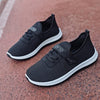 Spring Elderly Shoes Cloth Shoes Non-slip Soft Sole Walking Shoes, Size: 37( Black)