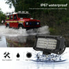 D0039 28W 10-30V DC 6000K 7 inch 40 LEDs Offroad Truck Car Driving Light Work Light Spotlight Fog Light
