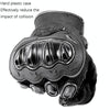 BSDDP RH-A0107 Motorcycle Riding Anti-Fall Full Finger Gloves, Size: XXL(Black+Grey)