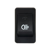 30 Amp 12 Volt Four Plugs LED ON OFF Car Fog Light Switch (Yellow Light)