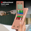For Samsung Galaxy S25 Ultra 5G Vertical Flip Card Bag Holder Leather Phone Case(Rose Gold)