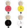 Fruit Personality Mute Wall Clock Acrylic Children Decoration Clock(D White)