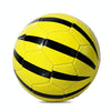 REGAIL No. 2 Intelligence PU Leather Wear-resistant Yellow Watermelon Shape Football for Children, with Inflator