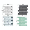 Waterproof and Oilproof 3D Wall Sticker(YJC0071Y)