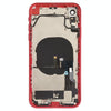 iPhone XR Red Battery Back Cover Assembly with Side Keys & Wireless Charging