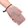 For Samsung Galaxy A26 5G Global Dandelion Embossed Pattern Flip Leather Phone Case(Rose Gold)