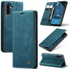 For Samsung Galaxy A56 CaseMe 013 Multifunctional Horizontal Flip Leather Phone Case(Blue)