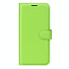 For Samsung Galaxy A06 5G Litchi Texture Horizontal Flip Leather Phone Case with Holder(Green)