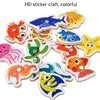 Wooden Children Early Education Toys Baby Clip Beads Magnetic Fishing Games Toy(Rabbit)