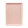 30x22x1.8cm Jewelry Tray Ring Rectangular Empty Plate Earrings Necklace Jewelry Display Plate(Pink)