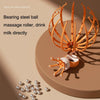 D18 Head Massager Relax Scalp Meridian Massager, Style: 18 Claw (Pink)