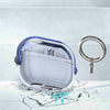 For Apple Beats Studio Buds / Buds+ Headphones Shape Clear Acrylic Headset Protective Case(Blue)