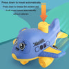 Children Toy Press Cartoon Inertia Car Baby Educational Toy Car Gift, Color: Aircraft Purple