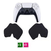 For Sony PS5 CH-PS5-001 Game Handle Anti-slip Protective Sticker(Black)