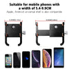 MPB-91 Motorcycle Six Claws Aluminium Alloy Mobile Phone Holder Bracket(Black)
