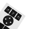 For Mercedes-Benz 2007-2014 Window Control Switch Button Repair Sticker