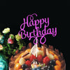 10 PCS Carving Cake Dessert Insert Party Decoration(Rose Red Without Bow)