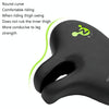 Bike No Nasal Seat Mountain Bike Saddle Comfortable Shock Absorption Bicycle Outdoor Cycling Accessories Saddle(Fluorescent Green)