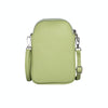 Universal Litchi Texture Phone Crossbody Bag Leather Case for 5.5-7.2 inch Phones(Green)