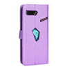 For Asus ROG Phone II ZS660KL Diamond Texture Leather Phone Case(Purple)