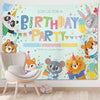 Happy Birthday Photo Backdrop Party Decoration Tapestry, Size: 200x150cm(GT56-8)
