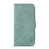 For Samsung Galaxy A56 5G ABEEL Frosted Magnetic RFID Leather Phone Case(Cyan)