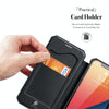 For iPhone 13 Pro Max DUX DUCIS New Skin X Series PU + TPU Horizontal Flip Leather Case with Holder & Card Slots (Black)