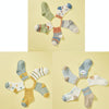 5 Pairs / Pack Spring And Summer Children Socks Combed Cotton Tube Socks L(Wisdom Triangle)