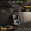 2.4 inch HIFI Bluetooth Music Player DSD256 Mastering Sound Quality Walkman, Memory: 16GB+8GB(Gray)