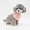 Pink Pet Scarf, Small, Absorbent Saliva Towel for Cats & Dogs
