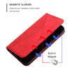 For Samsung Galaxy A56 5G Diamond Splicing Skin Feel Magnetic Leather Phone Case(Red)