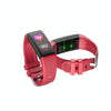 C20 1.14 inch IPS Touch Screen IPX67 Waterproof Smartwatch, Support Call Reminder/ Heart Rate Monitoring /Blood Pressure Monitoring/ Sleep Monitoring(Red)