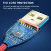 ADC-001 3A USB to 8 Pin Weave Fast Charging Data Cable, Length:1m(Black)