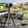 K&F CONCEPT KF09.077V3 Portable Carbon Fiber Camera Tripod