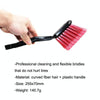 W-0272 Multifunctional Long Hair Cleaning Soft Car Tire Brush(Red)