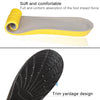 1 Pair PU Breathable Soft Sports Shock-absorbing Insole Sweat-absorbent Foot Pad Elastic Shoe Insert, Size: S(2-5 Yards)(Black)