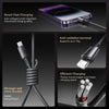 JOYROOM S-A50 3A 480Mbps Fast Charging Data Cable, USB-A to 8 Pin Cable, Length: 1.2m(Dark Gray)