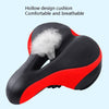Reflective Seat Bicycle Seat Bicycle Saddle Seat(Black Green)
