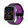 S226 1.72 inch Waterproof Smart Sports Watch Support Heart Rate Monitoring / Blood Pressure Monitoring(Black Purple)