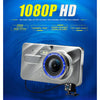 J20-1 2.5D 4 inch 170 Degrees Wide Angle Full HD 1080P Video Car DVR, Support TF Card / Motion Detection / Loop Recording