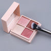 4 In 1 Black Pebbles Makeup Brush Set Eyeshadow Brush Foundation Brush Portable Makeup Brush,Style: Bare Brush